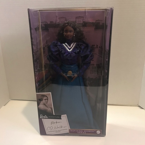 Madam C J Walker Inspiring  Woman Barbie Doll - Picture 13 of 15